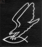 Adler f�ngt Christenfisch - Aufn�her