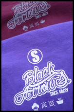 Black Arrows - Shirt burgundy
