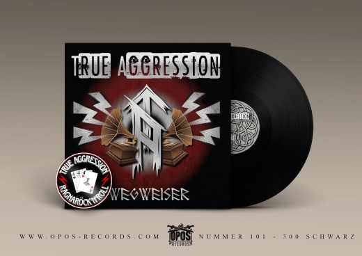 True Aggression - Wegweiser - LP schwarz