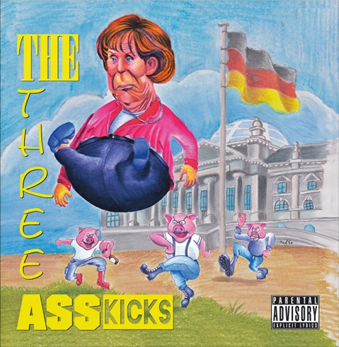 Hausmannskost / Helle und die RACker / The White Gigolos - Three Ass Kicks - 3er Split CD