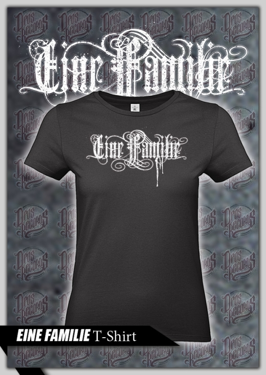 Eine Familie - Frontdruck - Girly schwarz