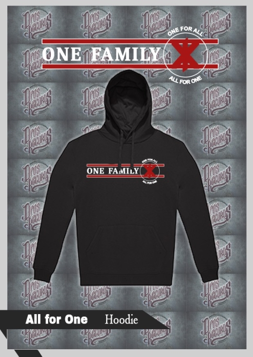 One Family - All for one - Kapuzenpullover