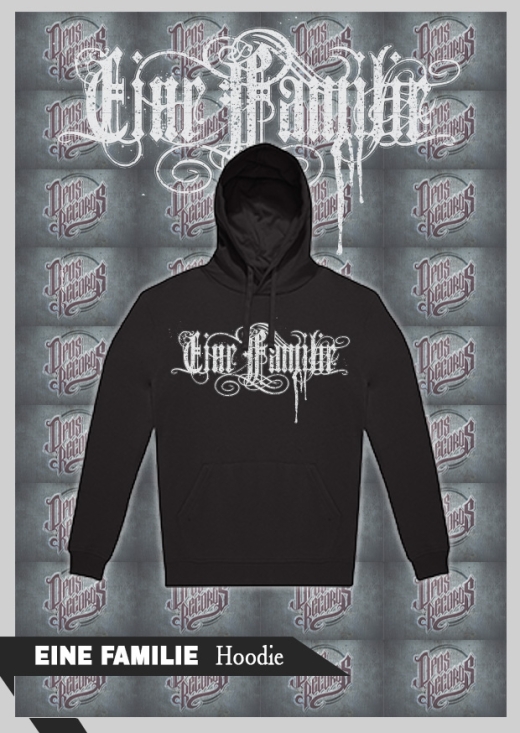Eine Familie - Frontdruck - Kapuzenpullover