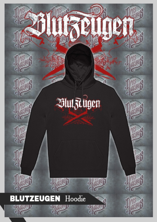 Blutzeugen - Messer - Kapuzenpullover
