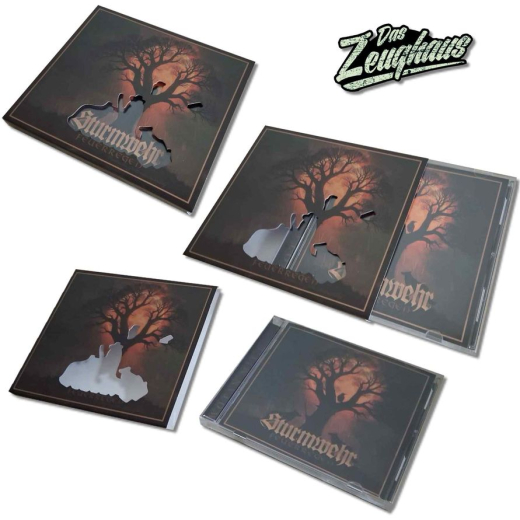 Sturmwehr - Feuerregen - Pappschuber mit Stanzung