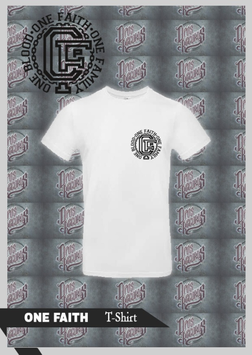 One Family - One Faith - Shirt weiß