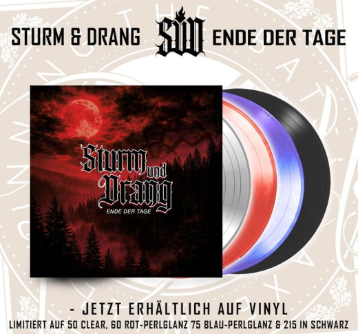 Sturm und Drang – Ende der Tage (30 Jahre) - LP