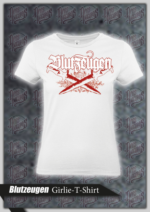 Blutzeugen - Messer - Girly weiß