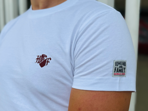 Homeland and Family - Worth to fight - Shirt weiß