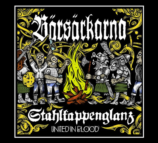Bärsärkarna & Stahlkappenglanz - United in Blood - EP + CD