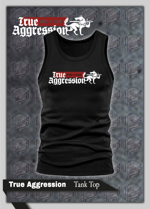 True Aggression - Stolz & stark - Tank Top schwarz