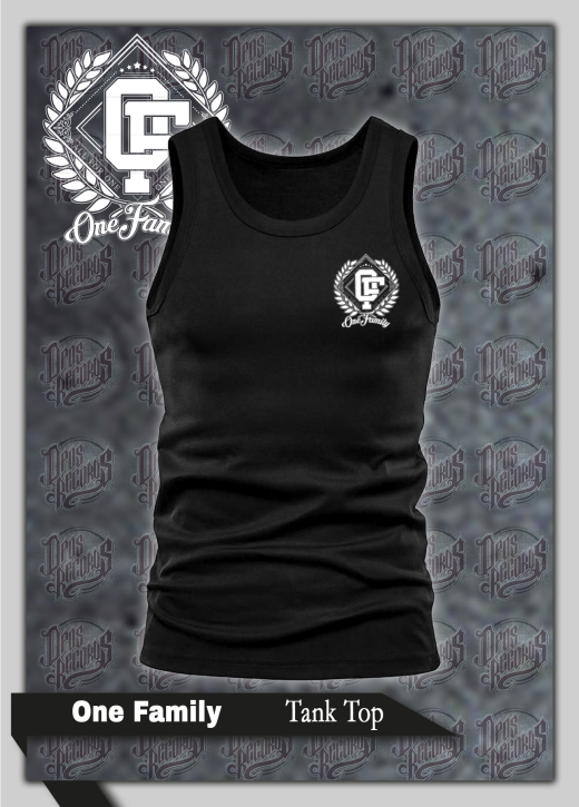 One Family - Ehrenkranz - Tank Top schwarz