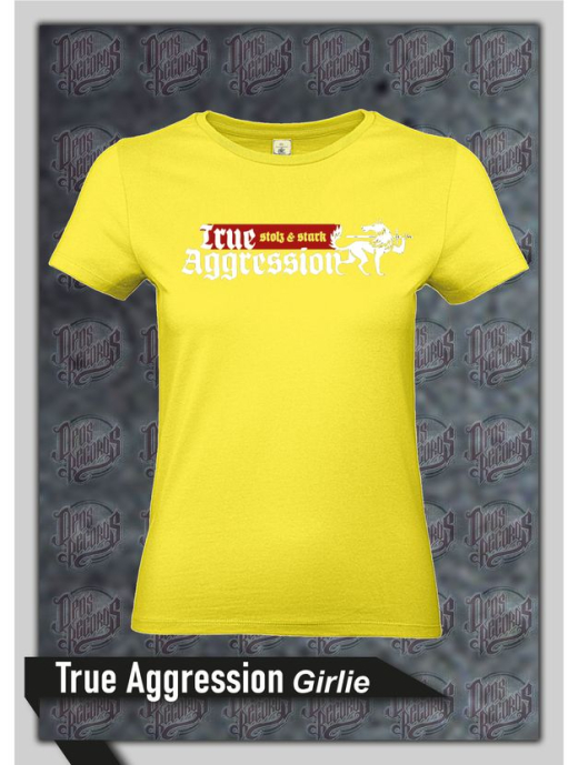True Aggression - Stolz & stark - Girly gelb