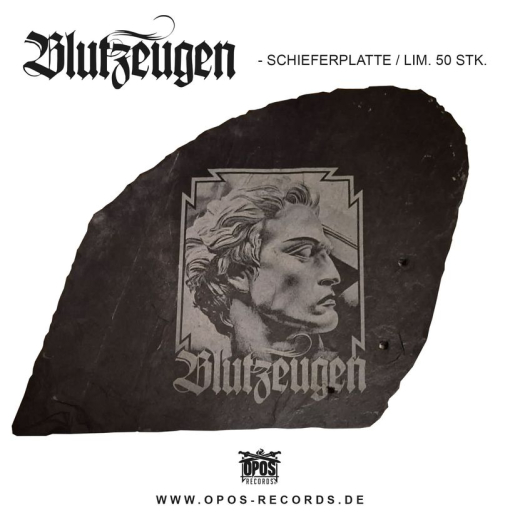 Blutzeugen - Helden - Schieferplatte