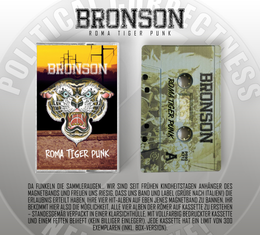 Bronson - Rome Tiger Punk - Tape / MC