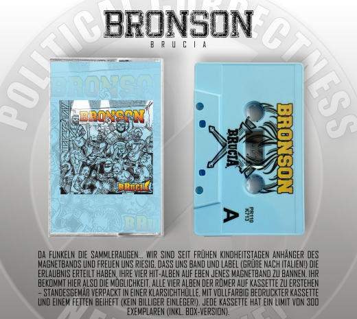 Bronson - Brucia - Tape / MC