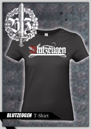 Blutzeugen - Schriftzug - Girly schwarz