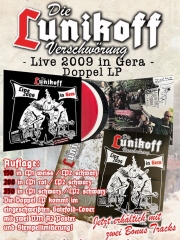 Die Lunikoff Verschwörung - Live 2009 in Gera - Doppel LP