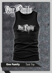 One Family - Frontdruck - Tank Top schwarz