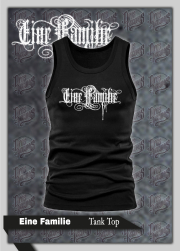 Eine Familie - Frontdruck - Tank Top schwarz