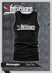 Blutzeugen - Schriftzug - Tank Top schwarz