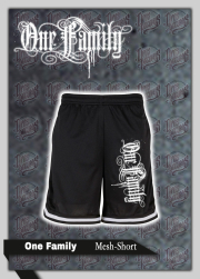 One Family - Schriftzug - Mesh shorts / Hose
