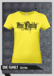 One Family - Frontdruck - Girly gelb