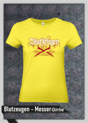 Blutzeugen - Messer - Girly gelb