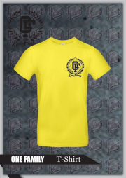 One Family - Ehrenkranz - Shirt gelb