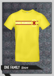 One Family - All for one - Shirt gelb