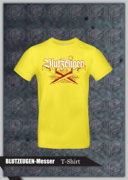 Blutzeugen - Messer - Shirt gelb